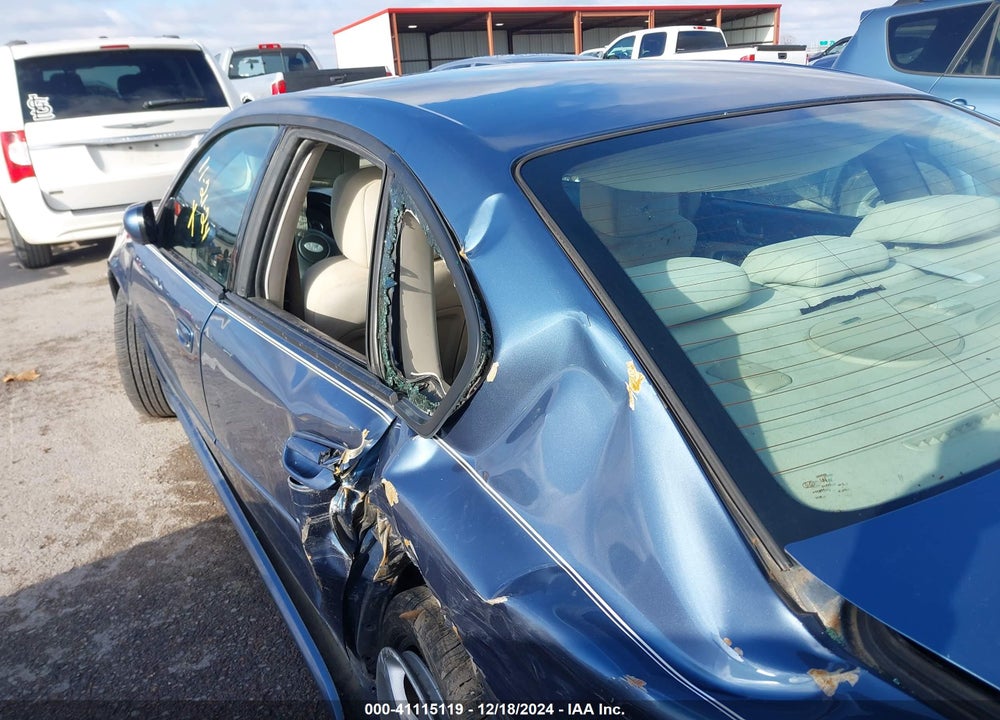 2009 SUBARU LEGACY VIN: 4S3BL616697222262