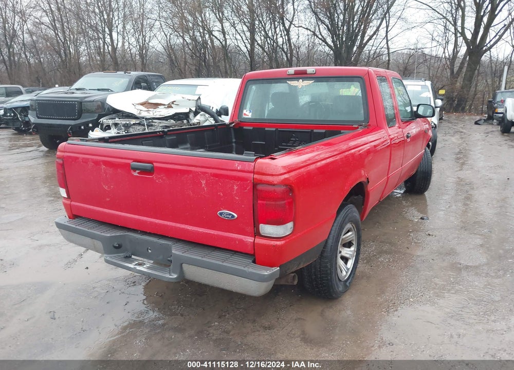 2000 FORD RANGER XL/XLT VIN: 1FTYR14V3YPB57996