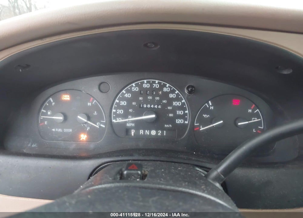 2000 FORD RANGER XL/XLT VIN: 1FTYR14V3YPB57996