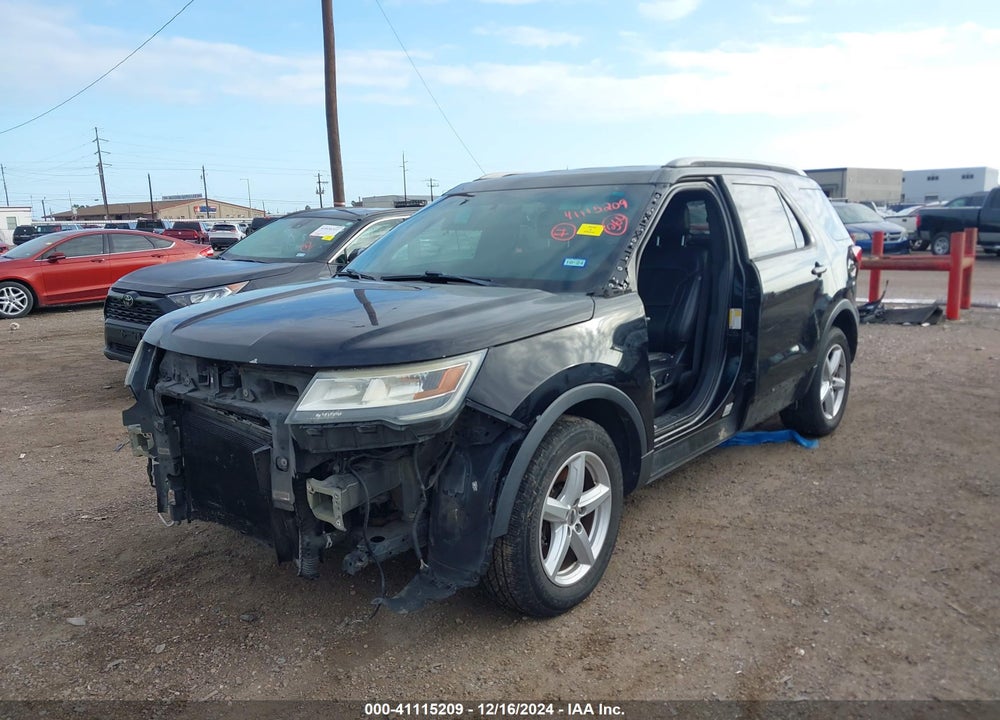 2016 FORD EXPLORER XLT VIN: 1FM5K7D88GGD12654