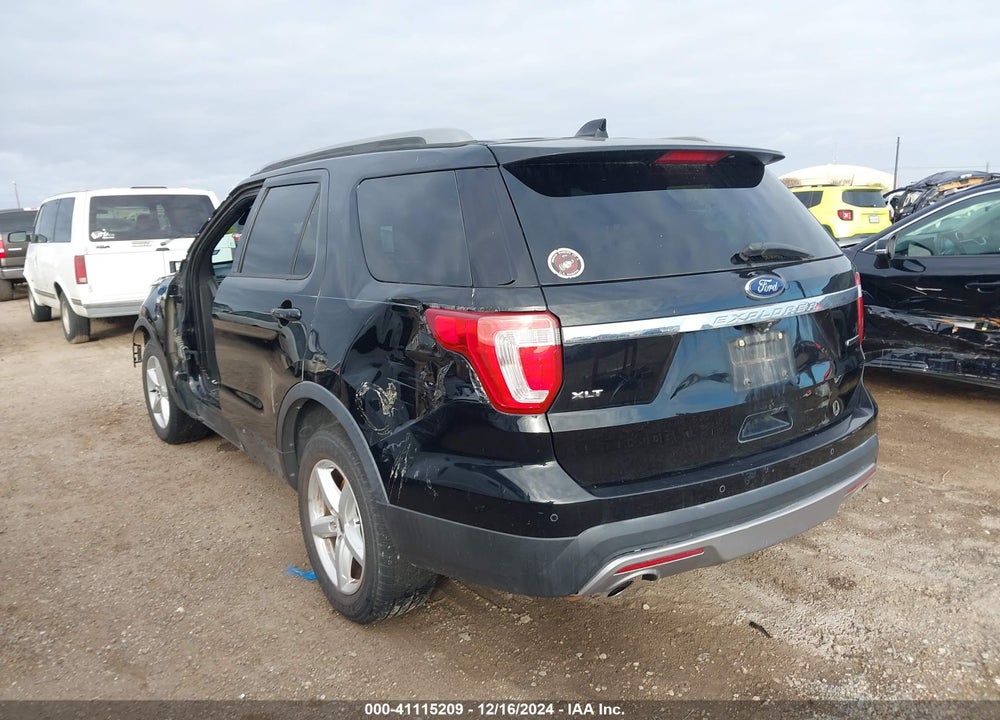 2016 FORD EXPLORER XLT VIN: 1FM5K7D88GGD12654