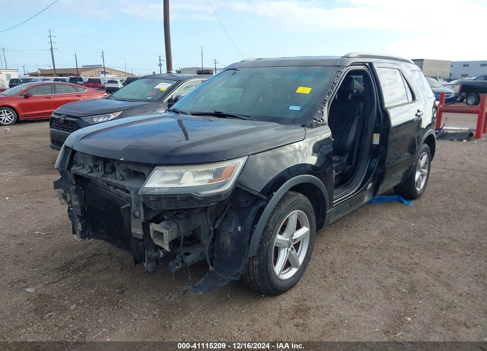 2016 FORD EXPLORER XLT VIN: 1FM5K7D88GGD12654