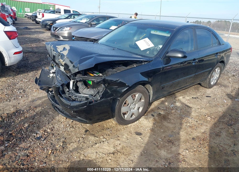 2009 HYUNDAI SONATA GLS VIN: 5NPET46CX9H536671