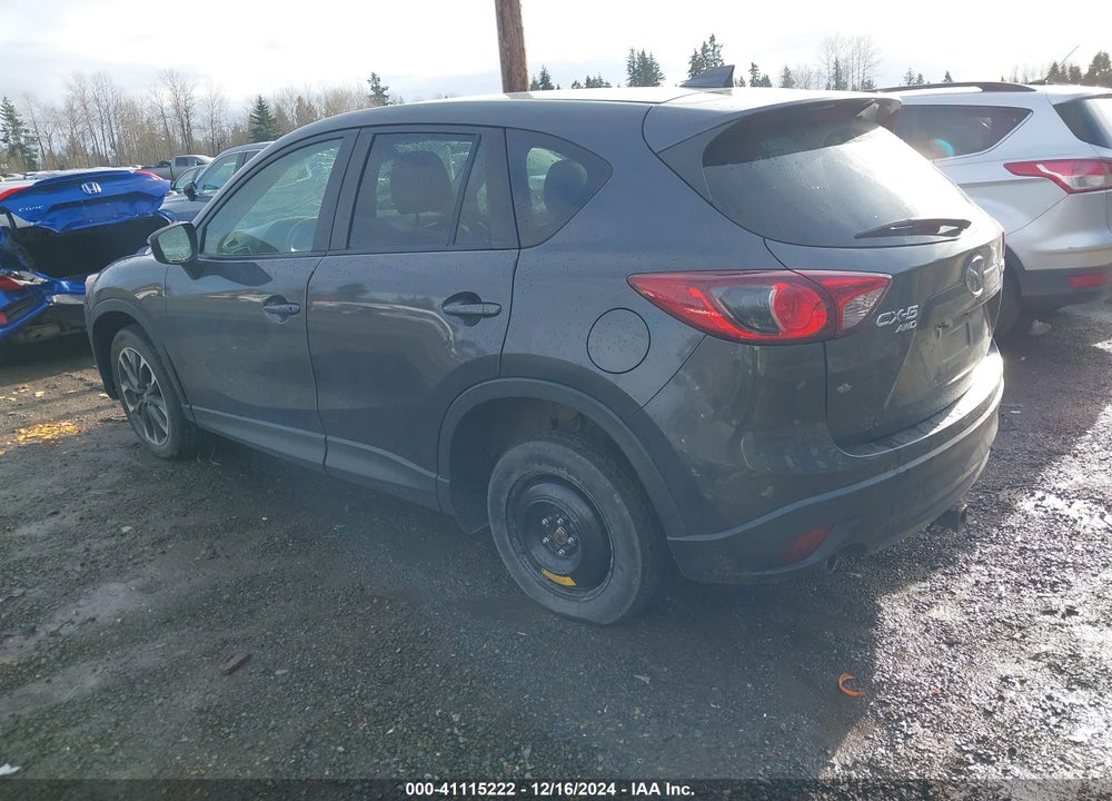 2016 MAZDA CX-5 GRAND TOURING VIN: JM3KE4DY3G0620358