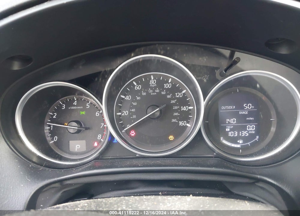 2016 MAZDA CX-5 GRAND TOURING VIN: JM3KE4DY3G0620358