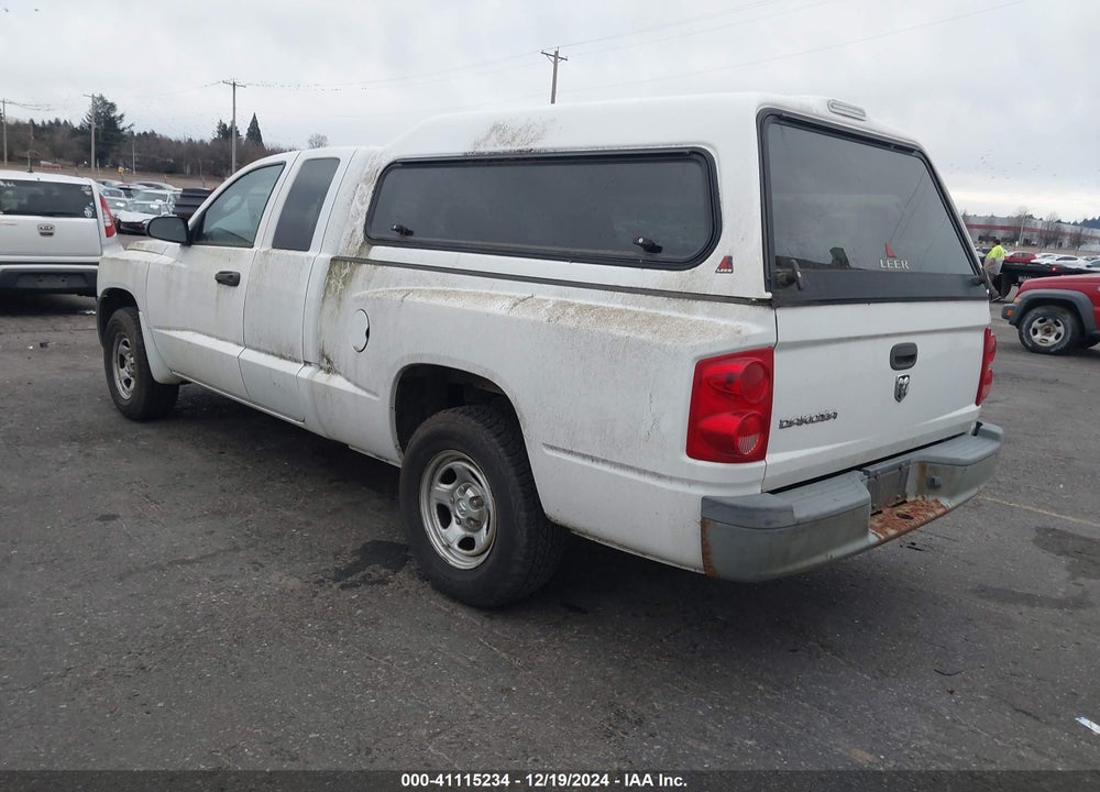 2008 DODGE DAKOTA VIN: 1D7HE22K58S504497