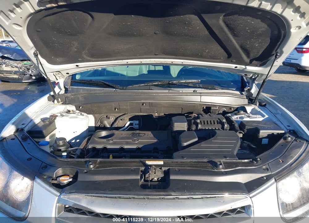 2012 HYUNDAI SANTA FE GLS VIN: 5XYZGDAB4CG151576