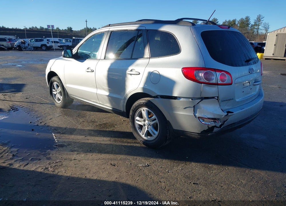 2012 HYUNDAI SANTA FE GLS VIN: 5XYZGDAB4CG151576