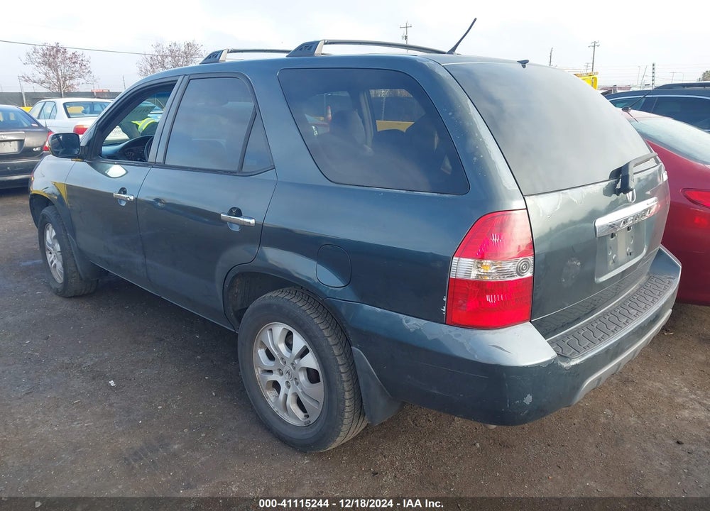 2003 ACURA MDX VIN: 2HNYD18603H523261