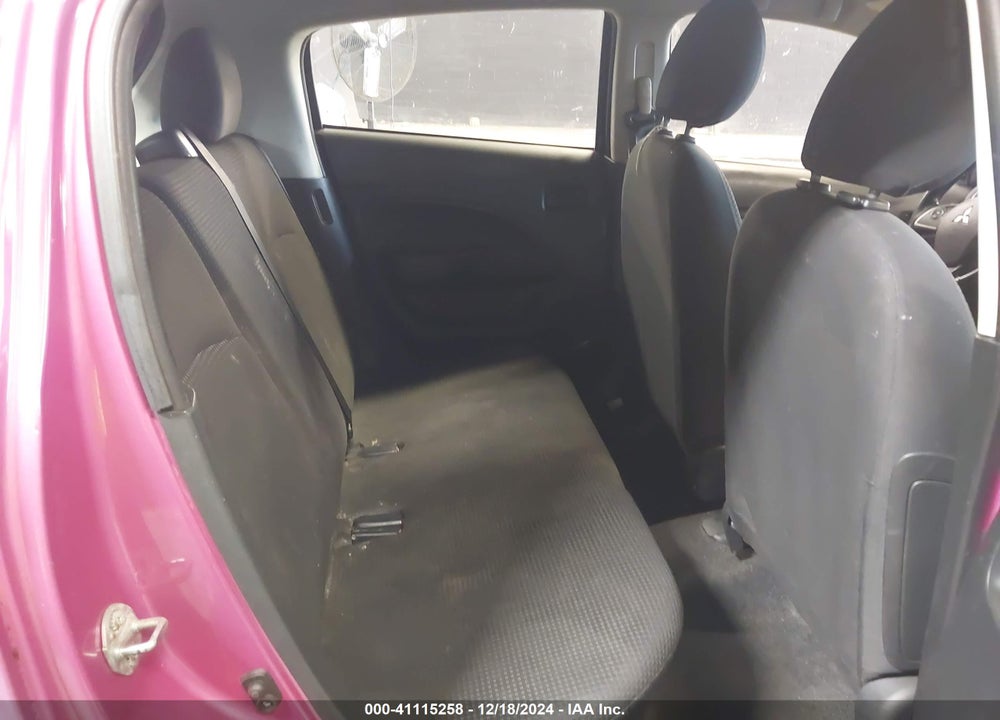 2015 MITSUBISHI MIRAGE ES/RF VIN: ML32A4HJXFH009599