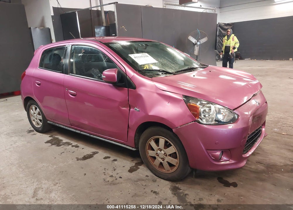 2015 MITSUBISHI MIRAGE ES/RF VIN: ML32A4HJXFH009599
