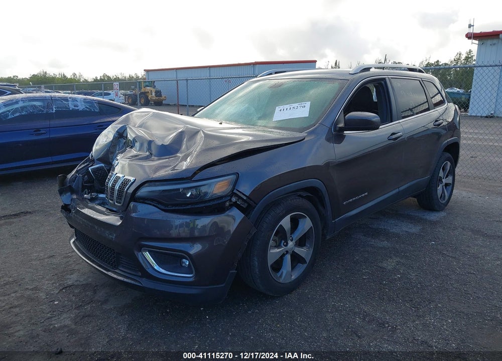 2019 JEEP CHEROKEE LIMITED FWD VIN: 1C4PJLDB7KD195955