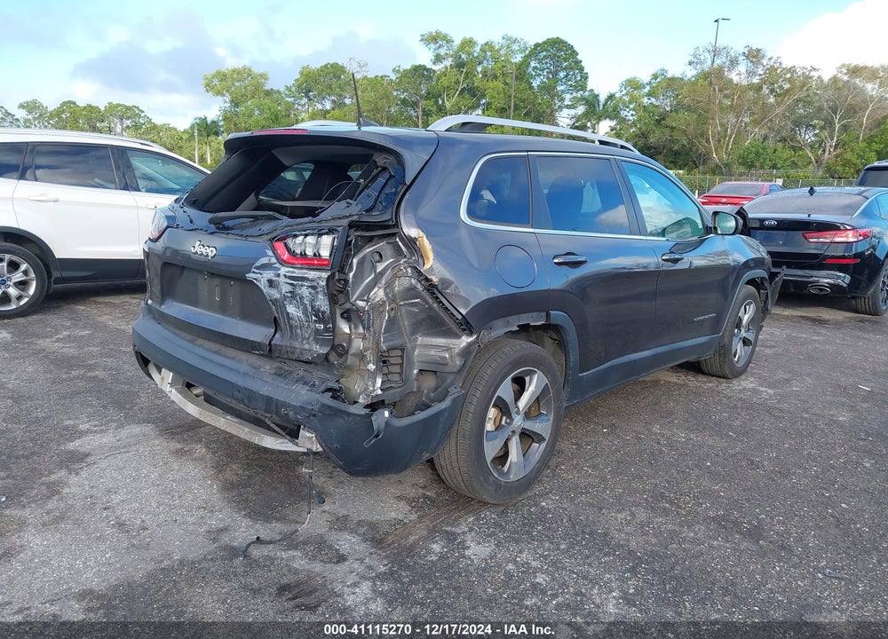 2019 JEEP CHEROKEE LIMITED FWD VIN: 1C4PJLDB7KD195955