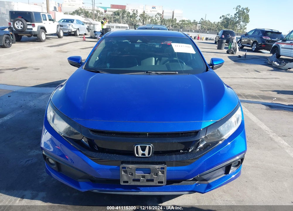 2019 HONDA CIVIC SPORT VIN: 2HGFC2F8XKH531023