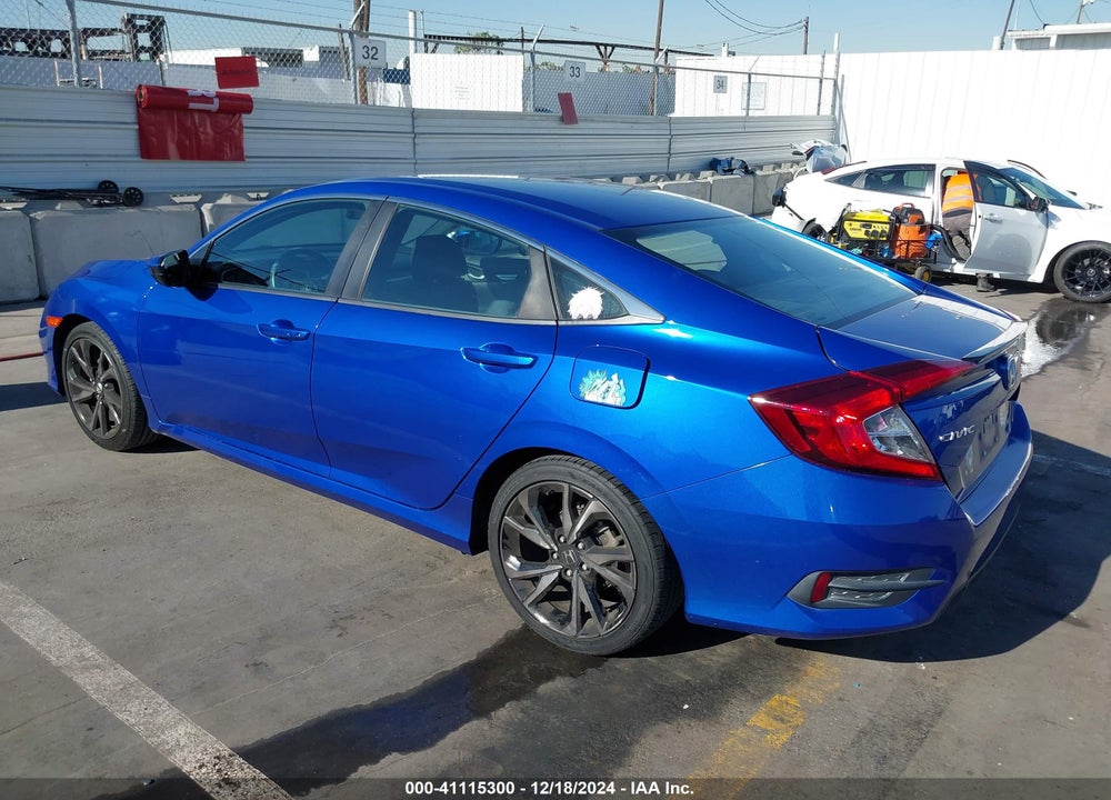2019 HONDA CIVIC SPORT VIN: 2HGFC2F8XKH531023