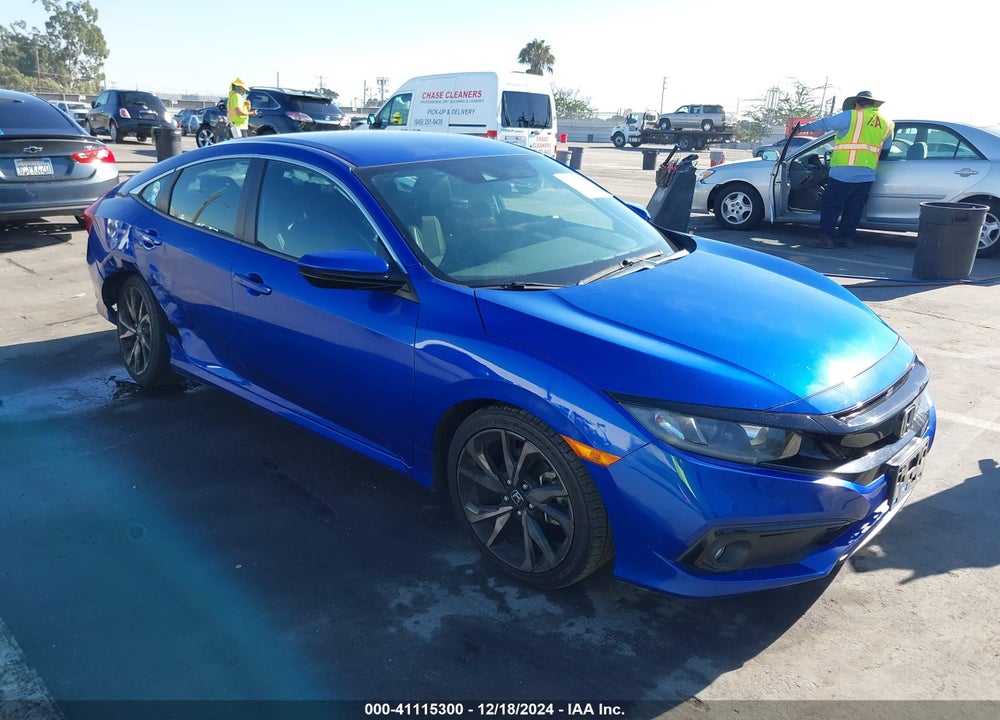 2019 HONDA CIVIC SPORT VIN: 2HGFC2F8XKH531023