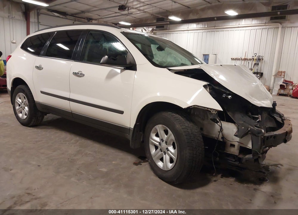 2012 CHEVROLET TRAVERSE LS VIN: 1GNKREED5CJ405655