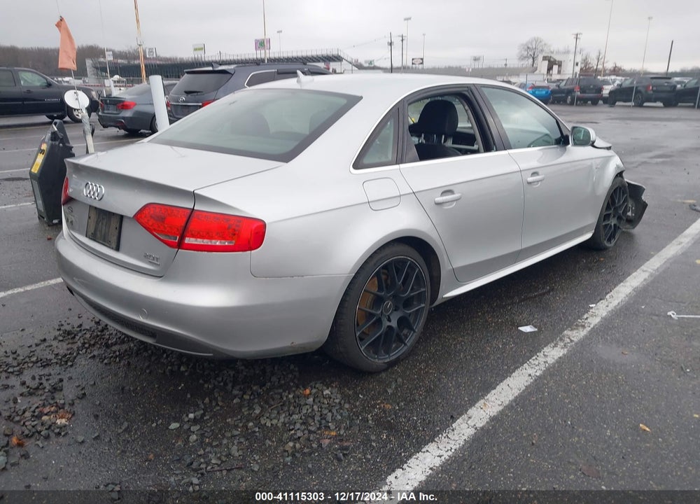 2012 AUDI A4 2.0T PREMIUM VIN: WAUFFAFLXCA119184