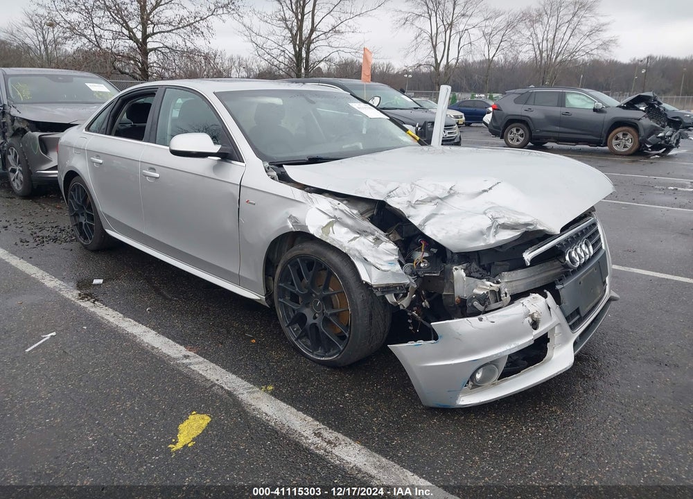 2012 AUDI A4 2.0T PREMIUM VIN: WAUFFAFLXCA119184