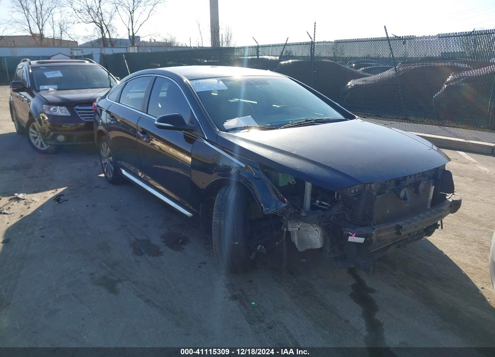 2016 HYUNDAI SONATA SPORT VIN: 5NPE34AFXGH292390