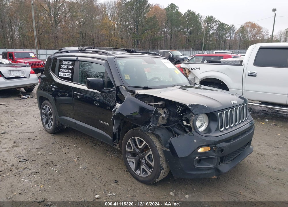2018 JEEP RENEGADE LATITUDE FWD VIN: ZACCJABB6JPJ22594