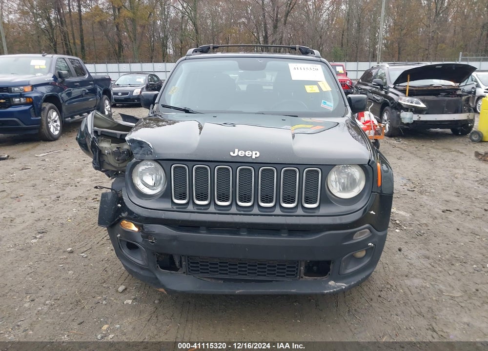 2018 JEEP RENEGADE LATITUDE FWD VIN: ZACCJABB6JPJ22594