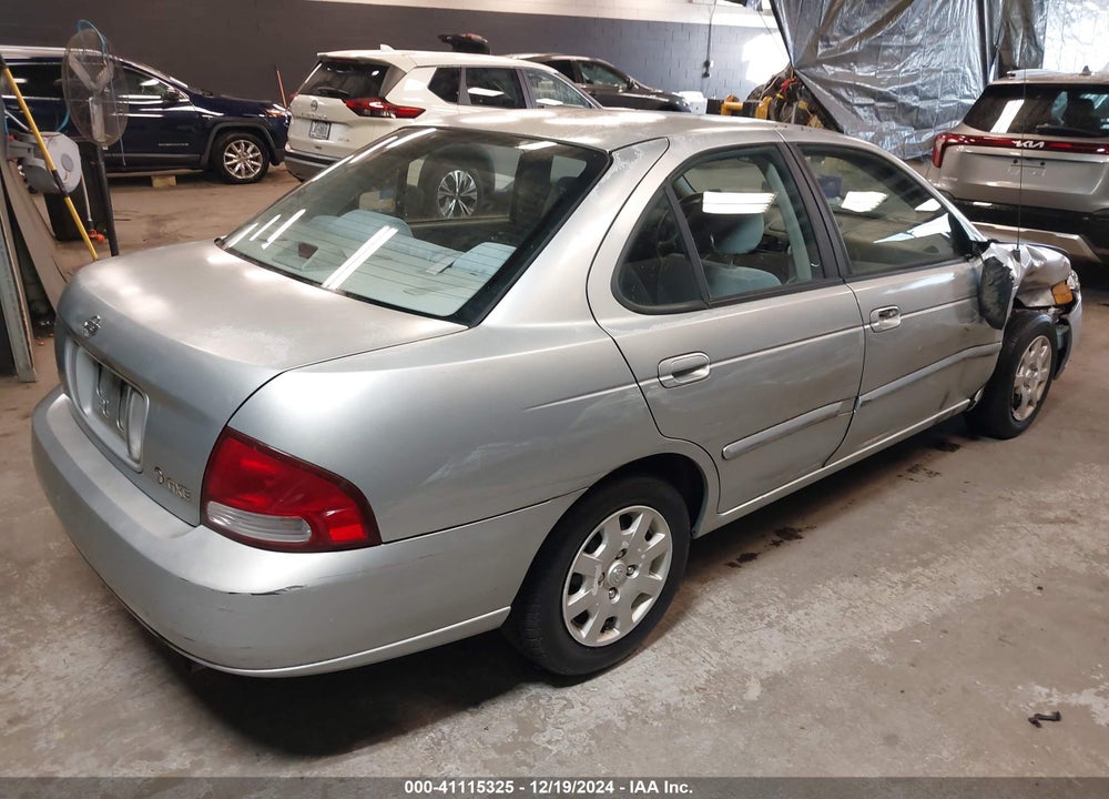 2002 NISSAN SENTRA GXE VIN: 3N1CB51D42L661979