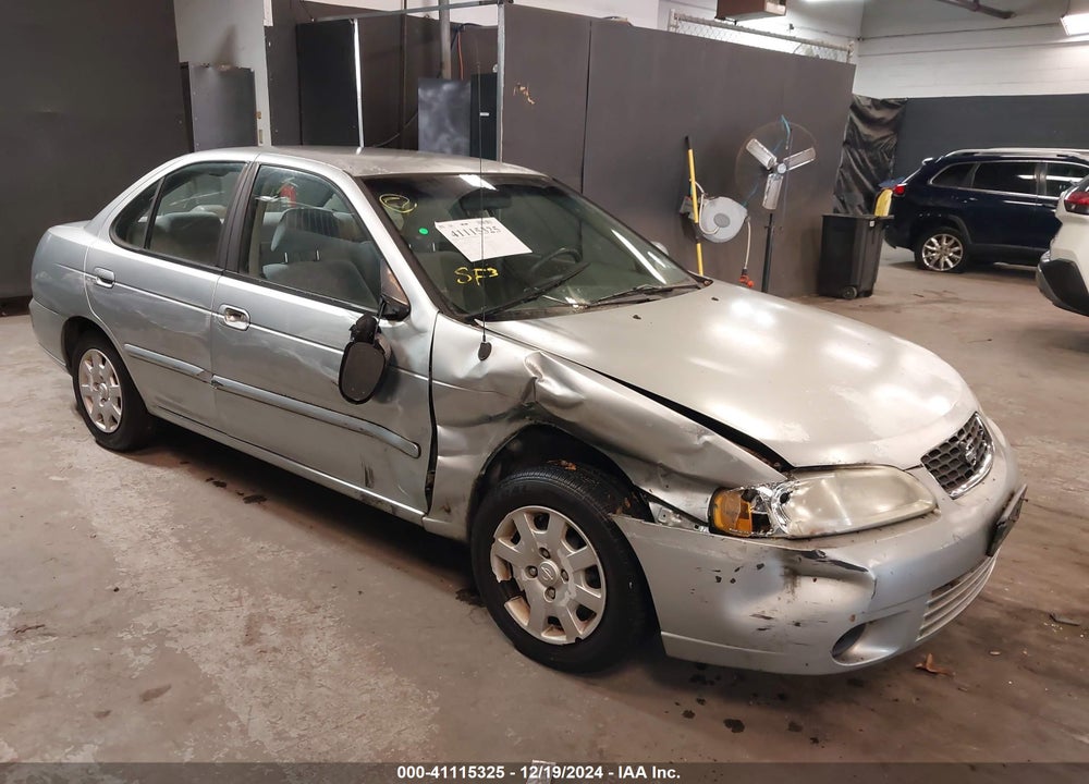 2002 NISSAN SENTRA GXE VIN: 3N1CB51D42L661979