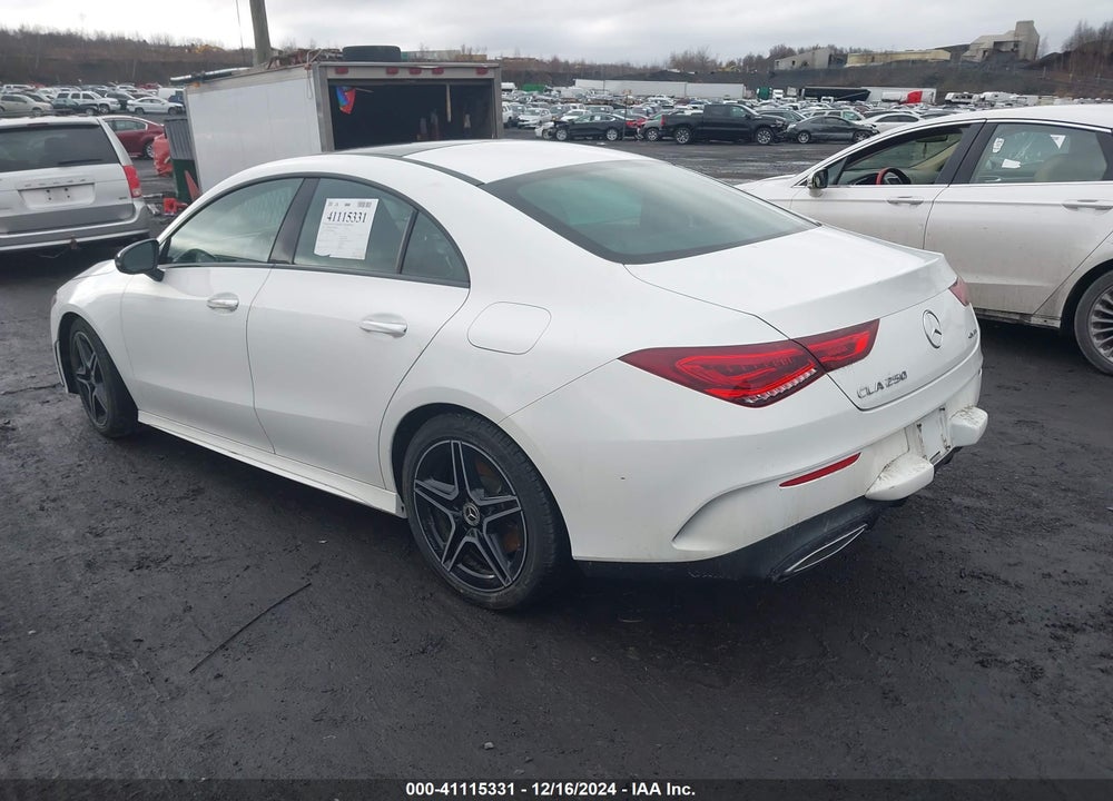2021 MERCEDES-BENZ CLA 250 VIN: W1K5J4HB5MN208857