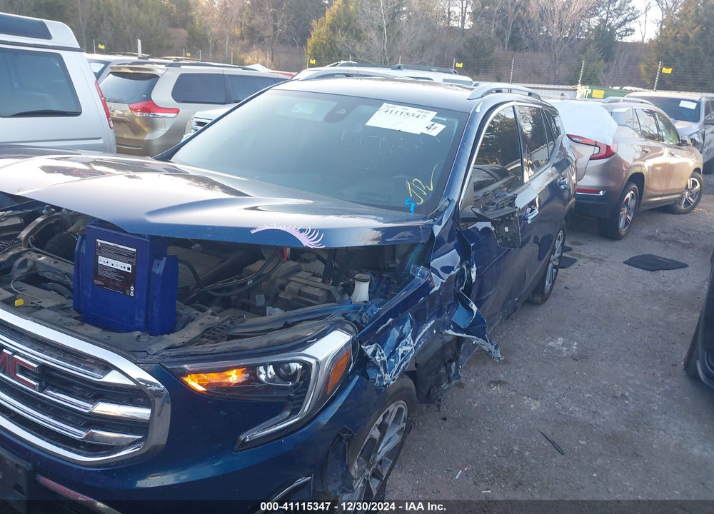 2021 GMC TERRAIN AWD SLT VIN: 3GKALVEV6ML323530