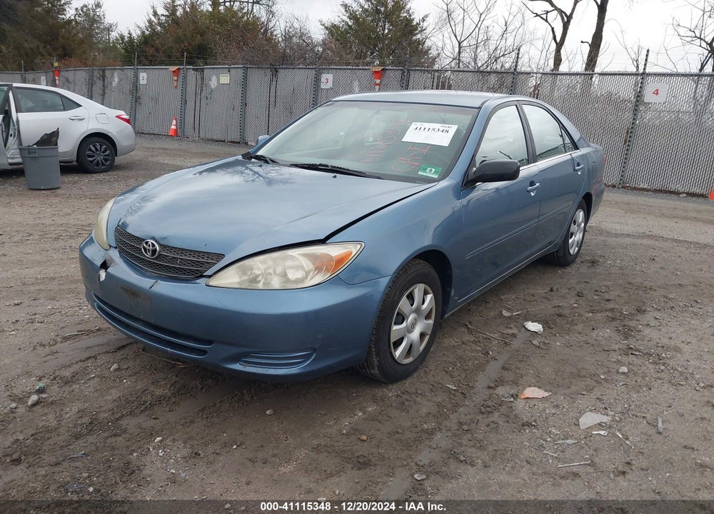 2004 TOYOTA CAMRY LE VIN: 4T1BE32K04U892528