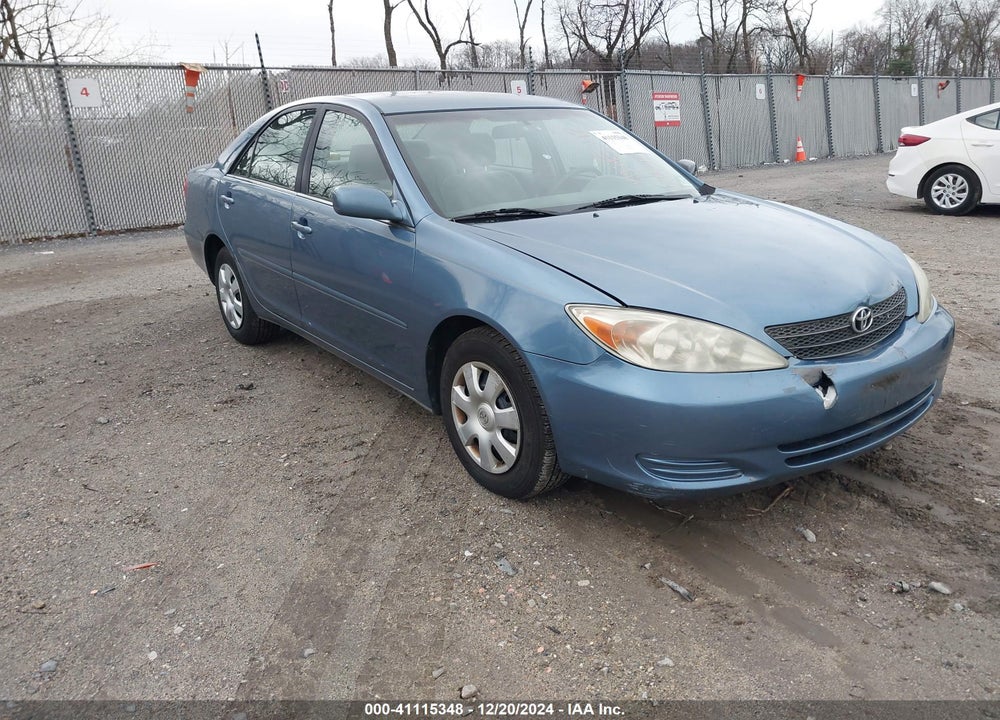 2004 TOYOTA CAMRY LE VIN: 4T1BE32K04U892528