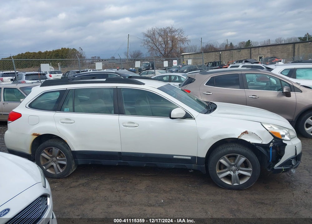 2012 SUBARU OUTBACK 2.5I VIN: 4S4BRBACXC3244045