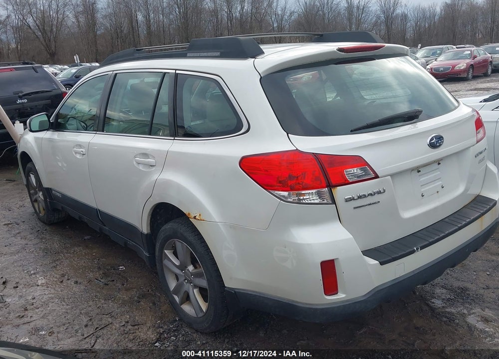 2012 SUBARU OUTBACK 2.5I VIN: 4S4BRBACXC3244045