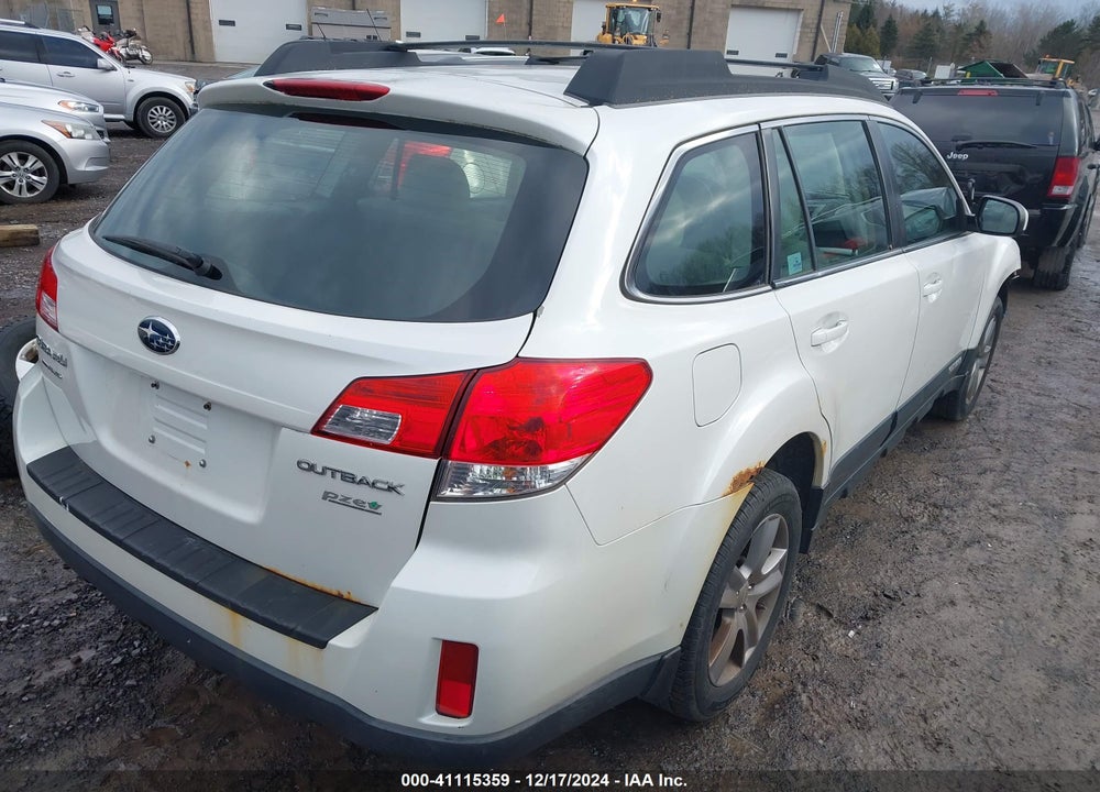 2012 SUBARU OUTBACK 2.5I VIN: 4S4BRBACXC3244045