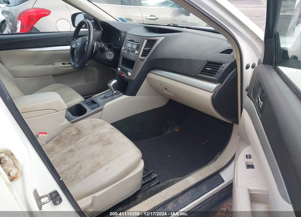 2012 SUBARU OUTBACK 2.5I VIN: 4S4BRBACXC3244045