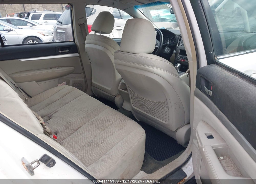 2012 SUBARU OUTBACK 2.5I VIN: 4S4BRBACXC3244045