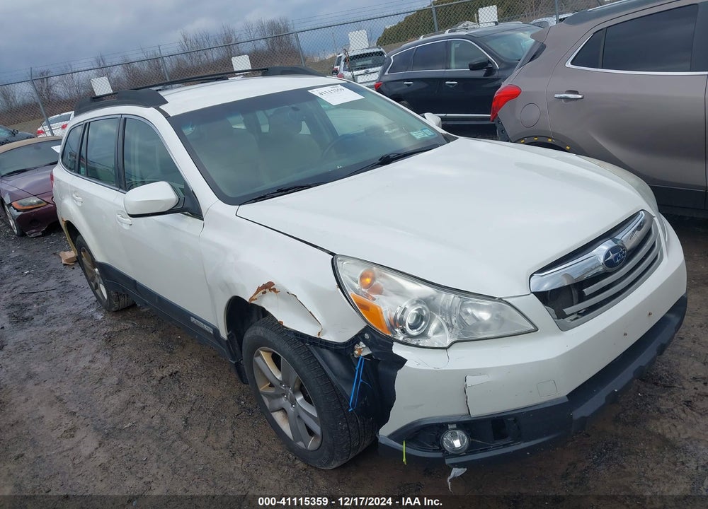 2012 SUBARU OUTBACK 2.5I VIN: 4S4BRBACXC3244045