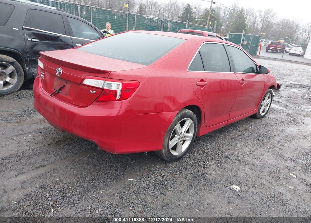2012 TOYOTA CAMRY SE VIN: 4T1BF1FK8CU581763