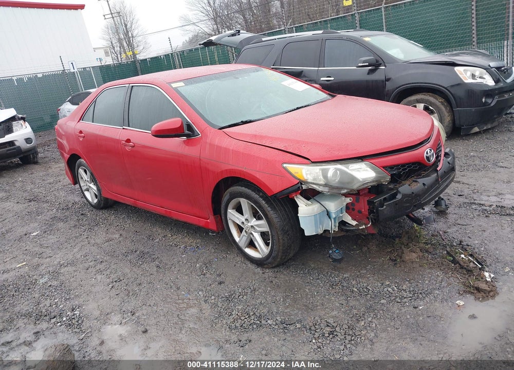 2012 TOYOTA CAMRY SE VIN: 4T1BF1FK8CU581763