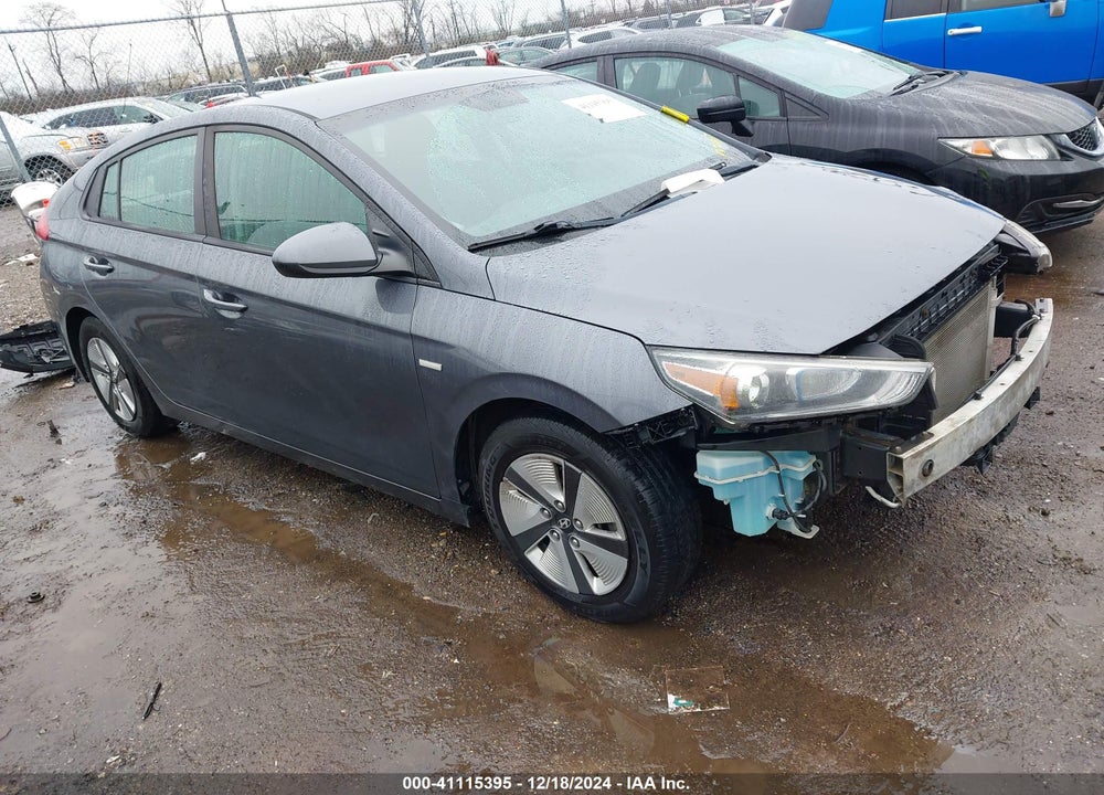 2018 HYUNDAI IONIQ HYBRID BLUE VIN: KMHC65LC9JU075820