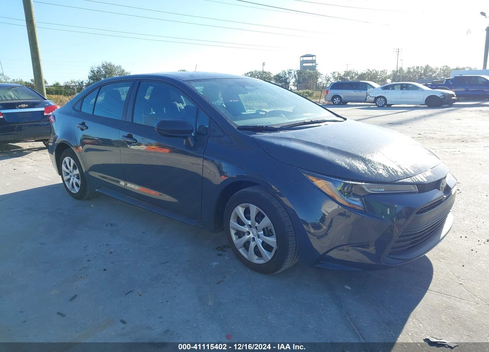 2024 TOYOTA COROLLA LE VIN: 5YFB4MDE0RP086553
