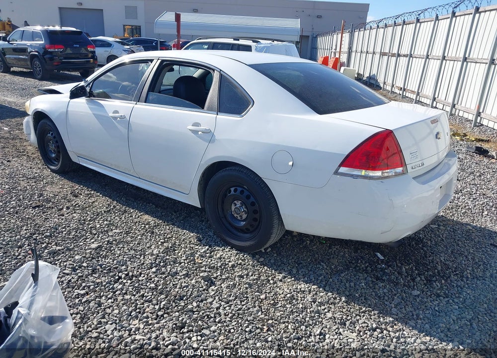 2013 CHEVROLET IMPALA POLICE VIN: 2G1WD5E34D1265263