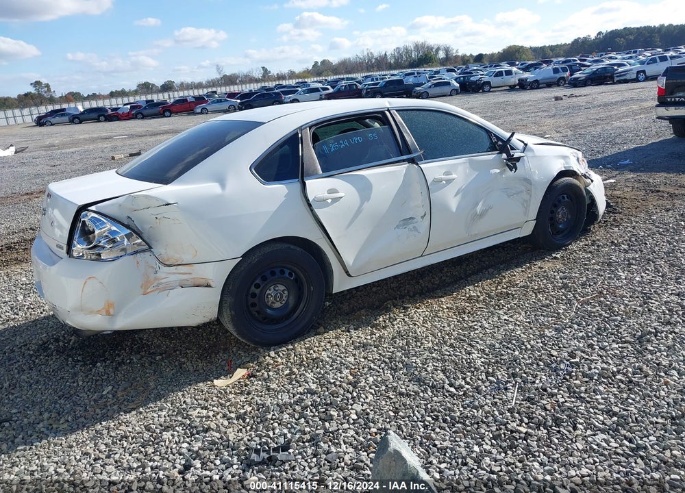 2013 CHEVROLET IMPALA POLICE VIN: 2G1WD5E34D1265263