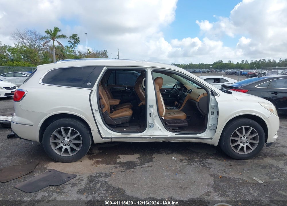 2014 BUICK ENCLAVE LEATHER VIN: 5GAKRBKD1EJ270495