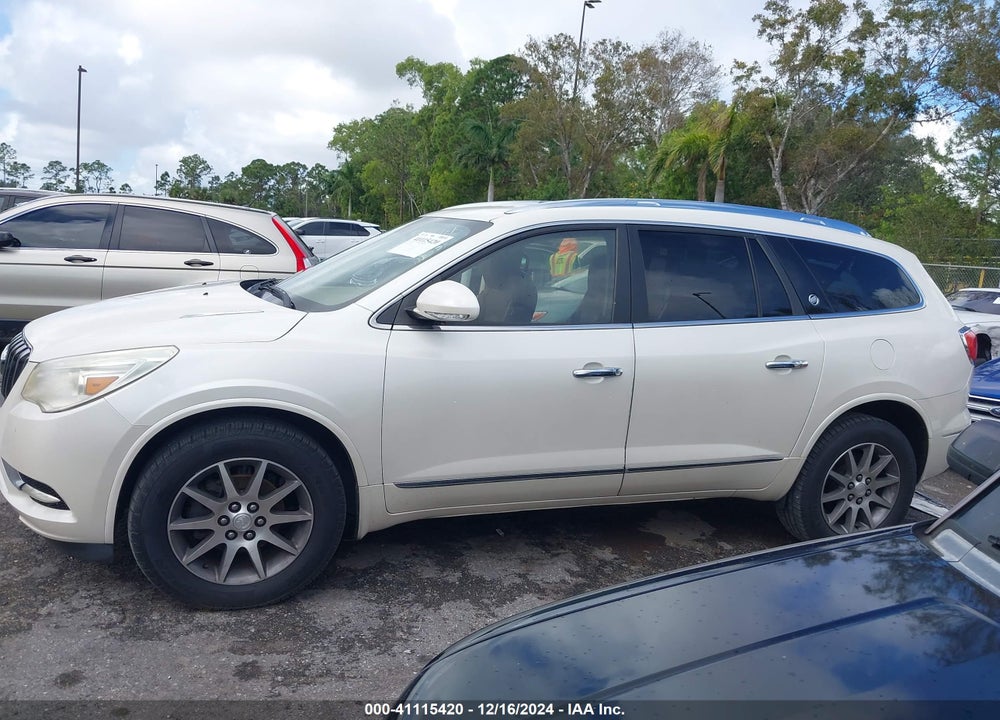 2014 BUICK ENCLAVE LEATHER VIN: 5GAKRBKD1EJ270495
