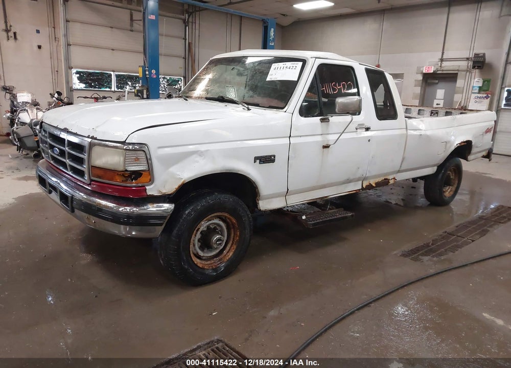 1996 FORD F250 VIN: 1FTHX26GXTEB51692