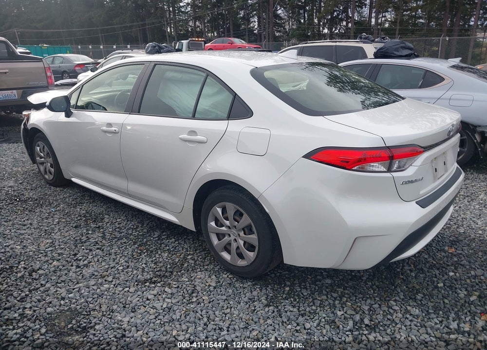2020 TOYOTA COROLLA LE VIN: JTDEPRAE3LJ116419