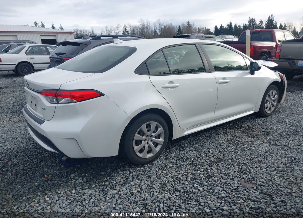 2020 TOYOTA COROLLA LE VIN: JTDEPRAE3LJ116419