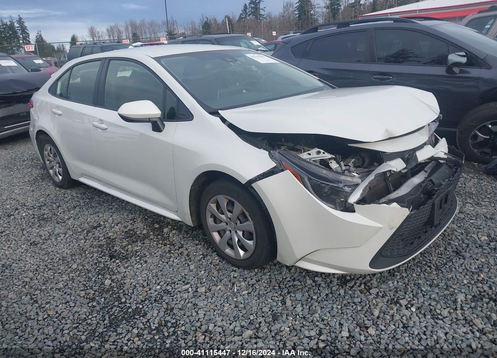 2020 TOYOTA COROLLA LE VIN: JTDEPRAE3LJ116419